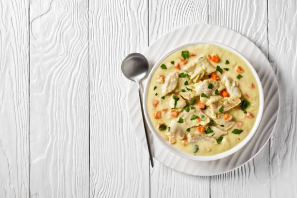 creamy chicken noodle soup