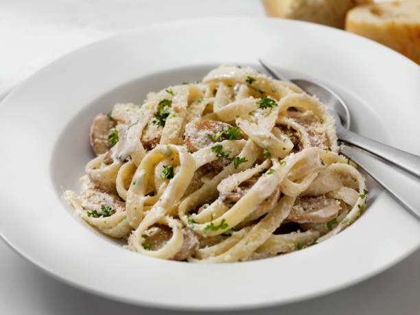 creamy mushroom pasta