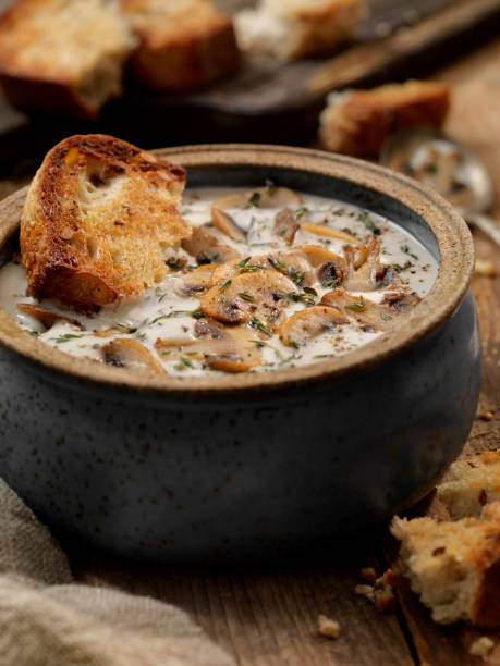 creamy mushroom soup