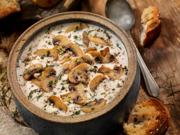 creamy mushroom soup