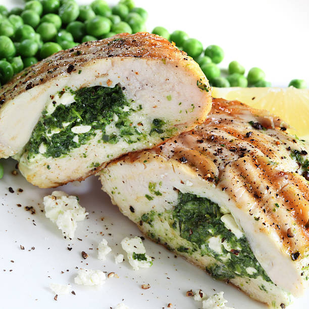 spinach stuffed chicken breast