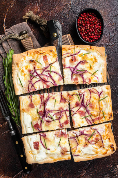 french onion tart