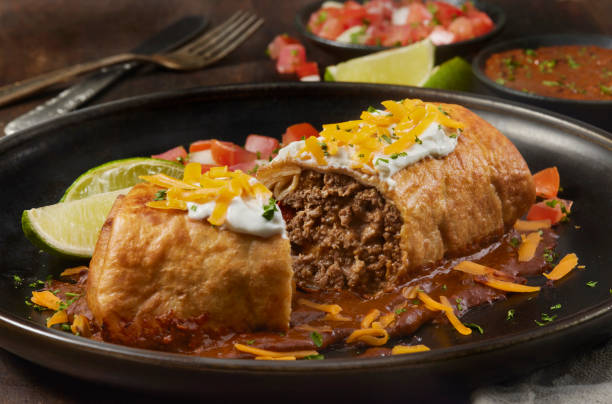 ground beef burritos