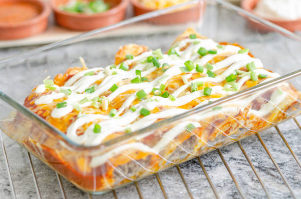 ground beef enchilada casserole