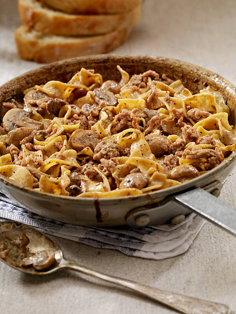 ground beef stroganoff