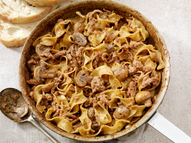 ground beef stroganoff