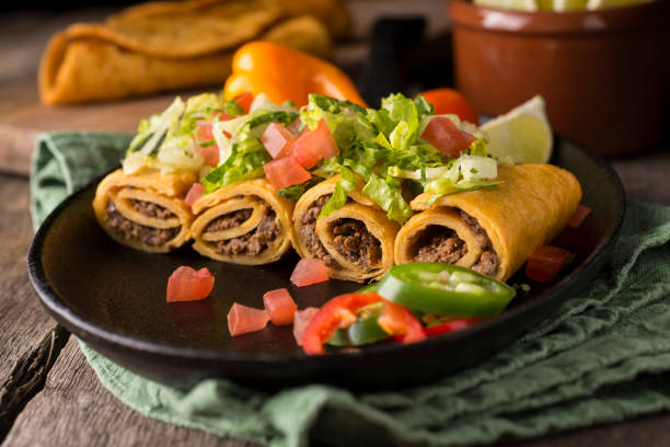 ground beef taquitos