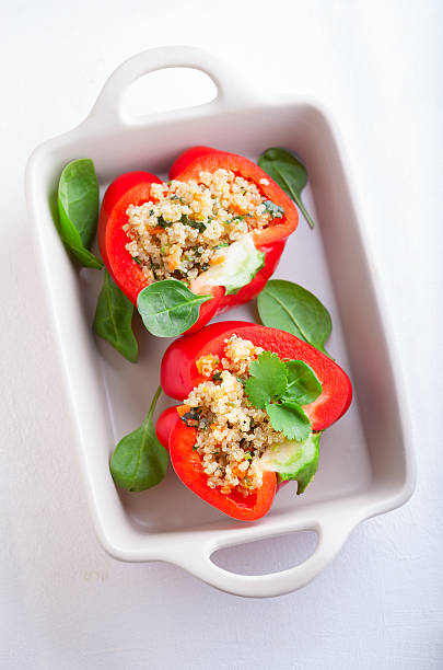 quinoa stuffed peppers