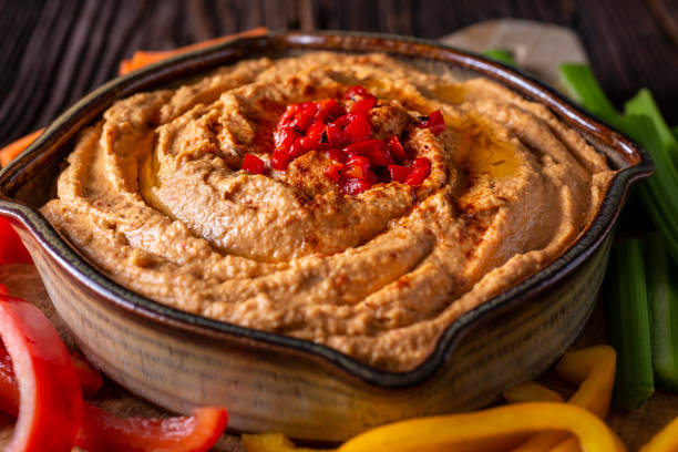 roasted red pepper hummus