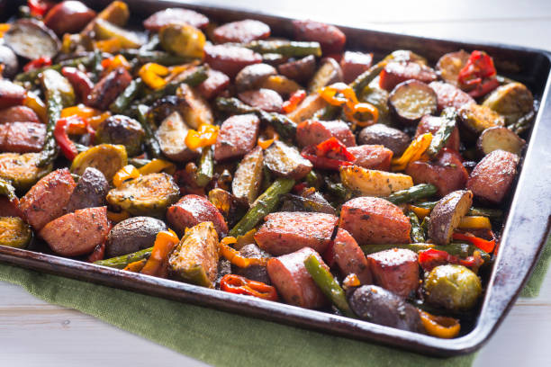 sheet pan dinners sausage