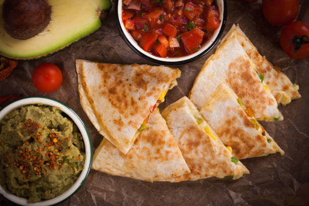 sheet pan quesadillas chicken