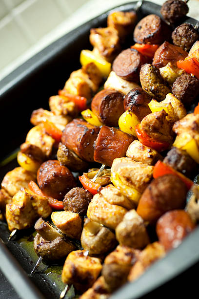 sheet pan sausage and veggies