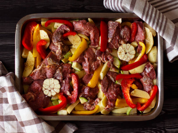 sheet pan steak fajitas