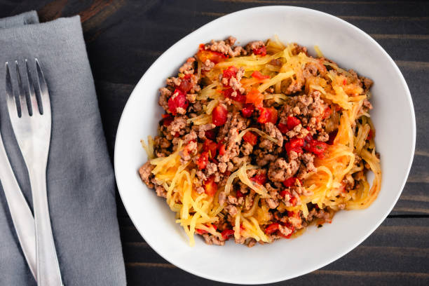 Crockpot Taco Spaghetti