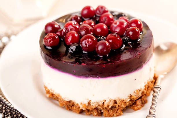 Midnight Berry Bliss Cheesecake