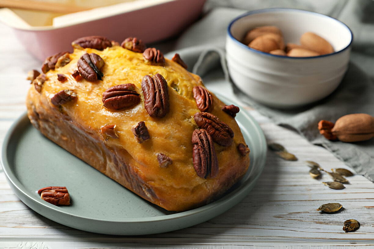 Buttermilk Sweet Alabama Pecanbread