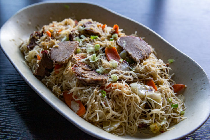 Filipino Pancit With Beef