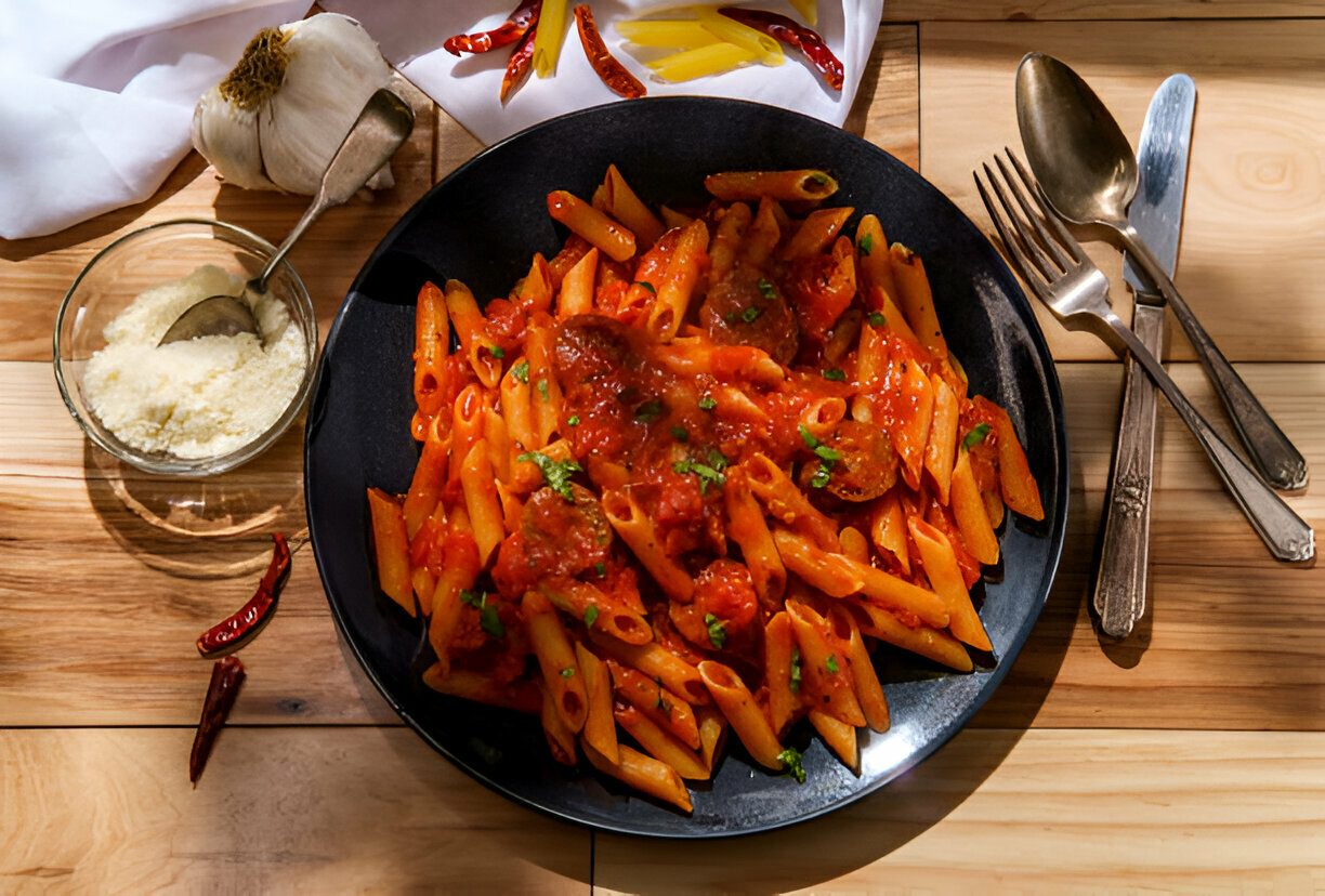 Gluten-Free Garlic Parmesan Pasta