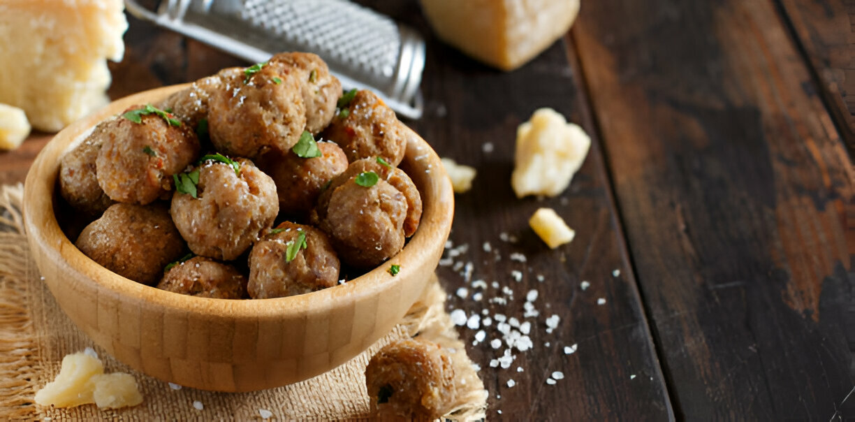 Keto Garlic Butter Meatballs (Christmas Recipe & Thanksgiving Recipe)