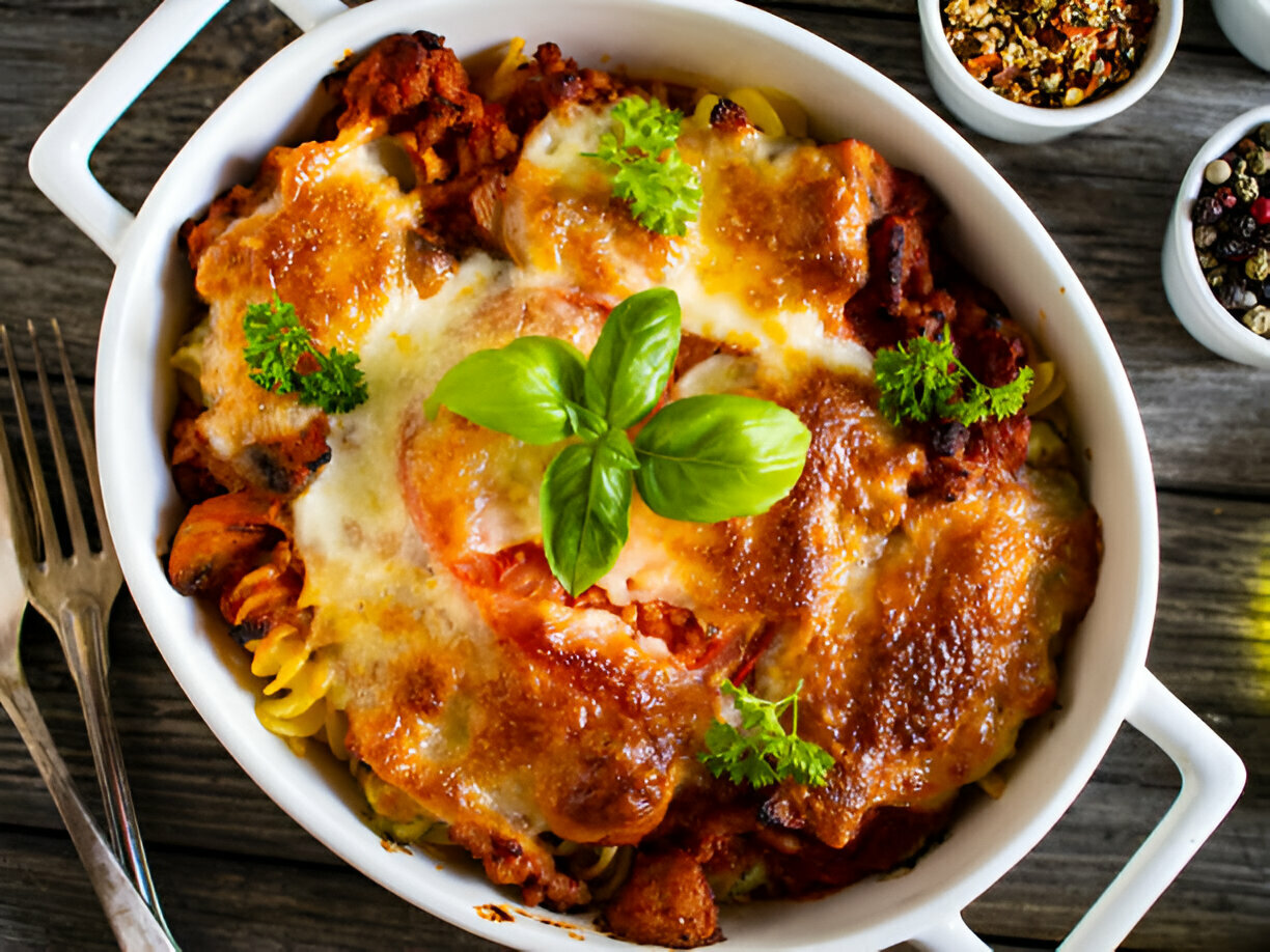 OVEN BAKED CHICKEN PARMESAN