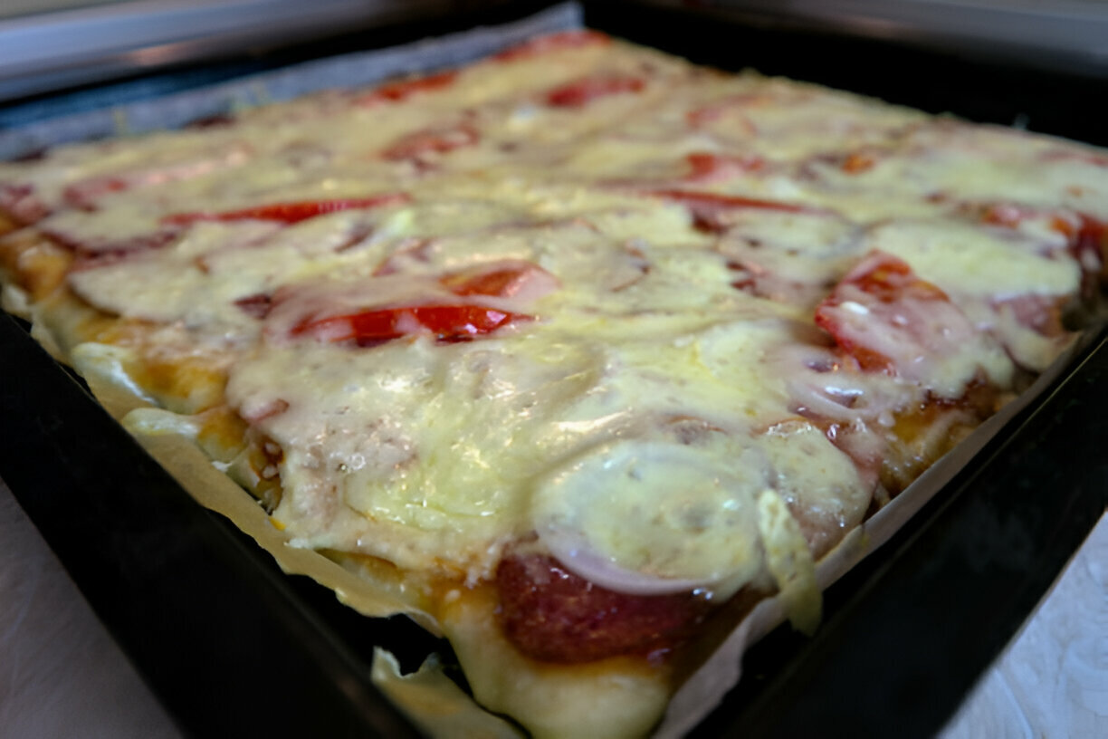 Pizza Tot Casserole