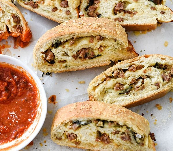 Sausage And Cheese Bread