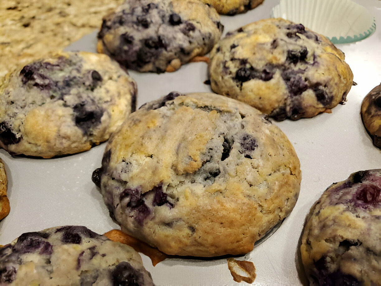 Sweet Blueberry Biscuits