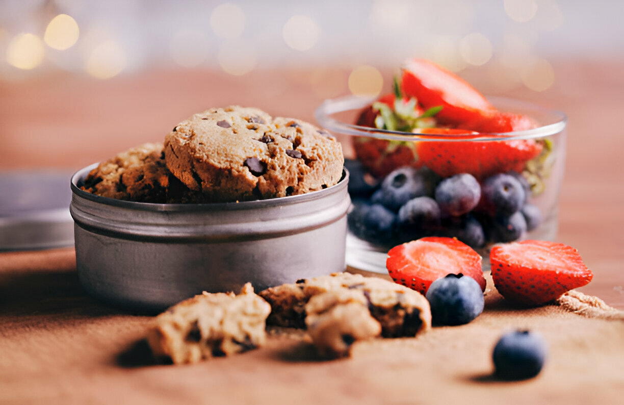 Sweet Blueberry Buttermilk Biscuits