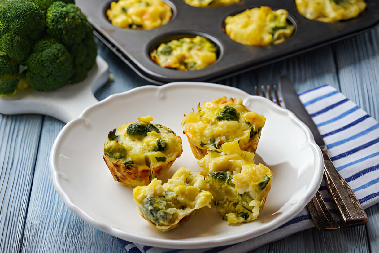 Veggie-Loaded Breakfast Frittata Cups