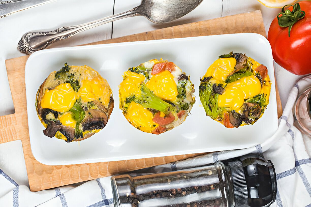 Veggie-Loaded Breakfast Frittata Cups